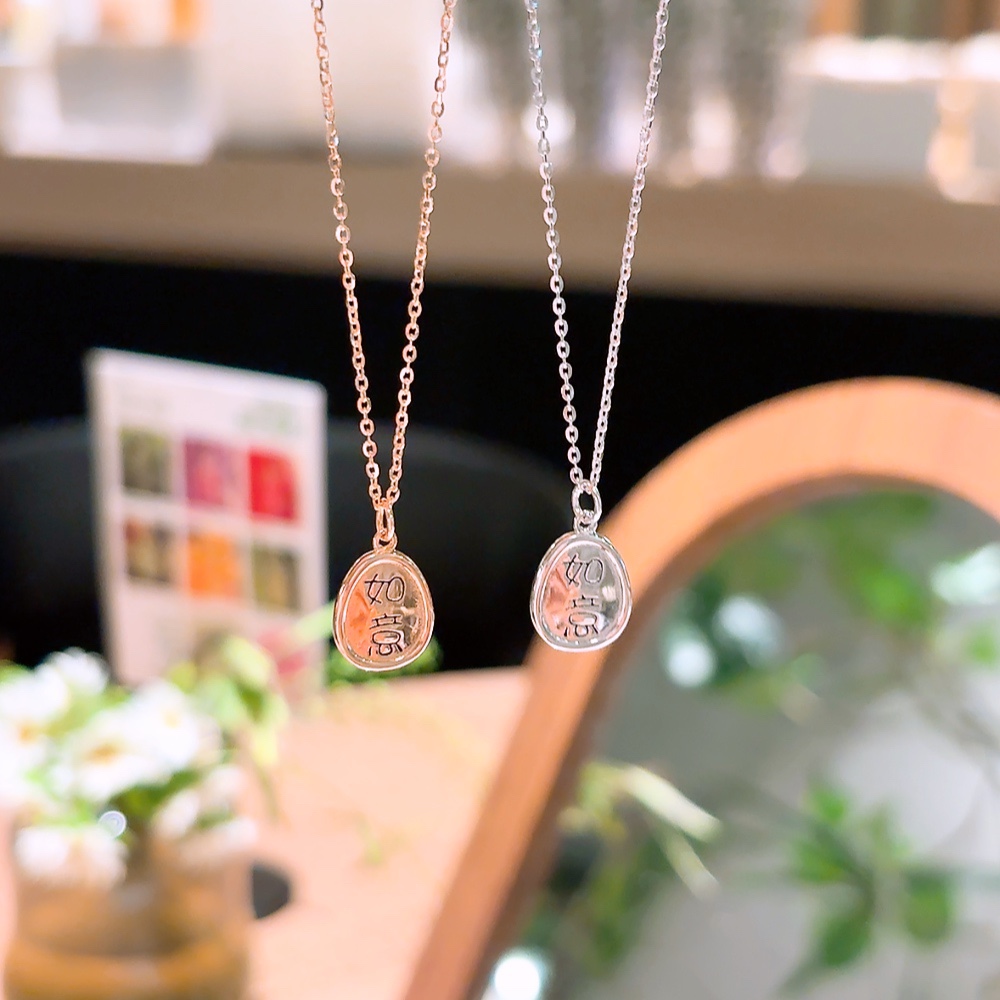 Nickel Free Silver Necklace Unique Spring Festival Silver