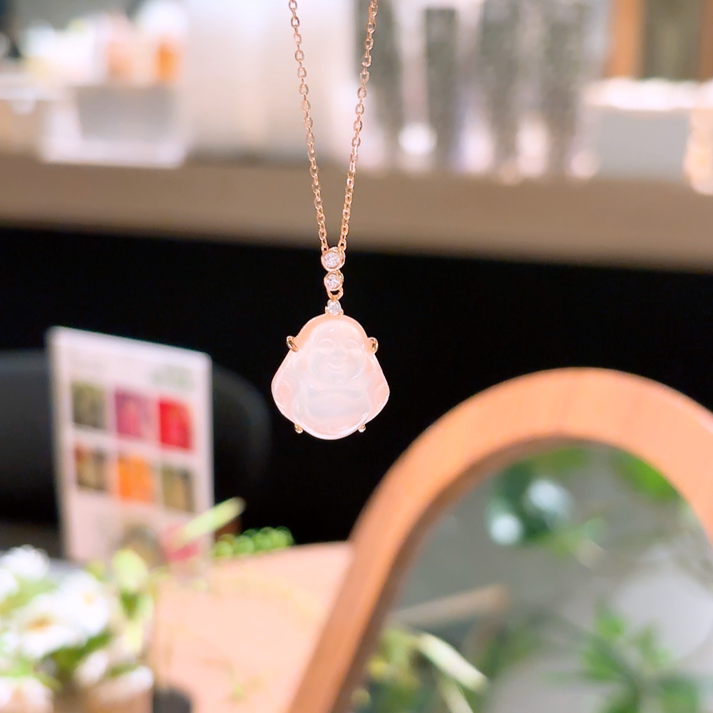 Hypoallergenic Silver Necklace Ethereal Office Silver