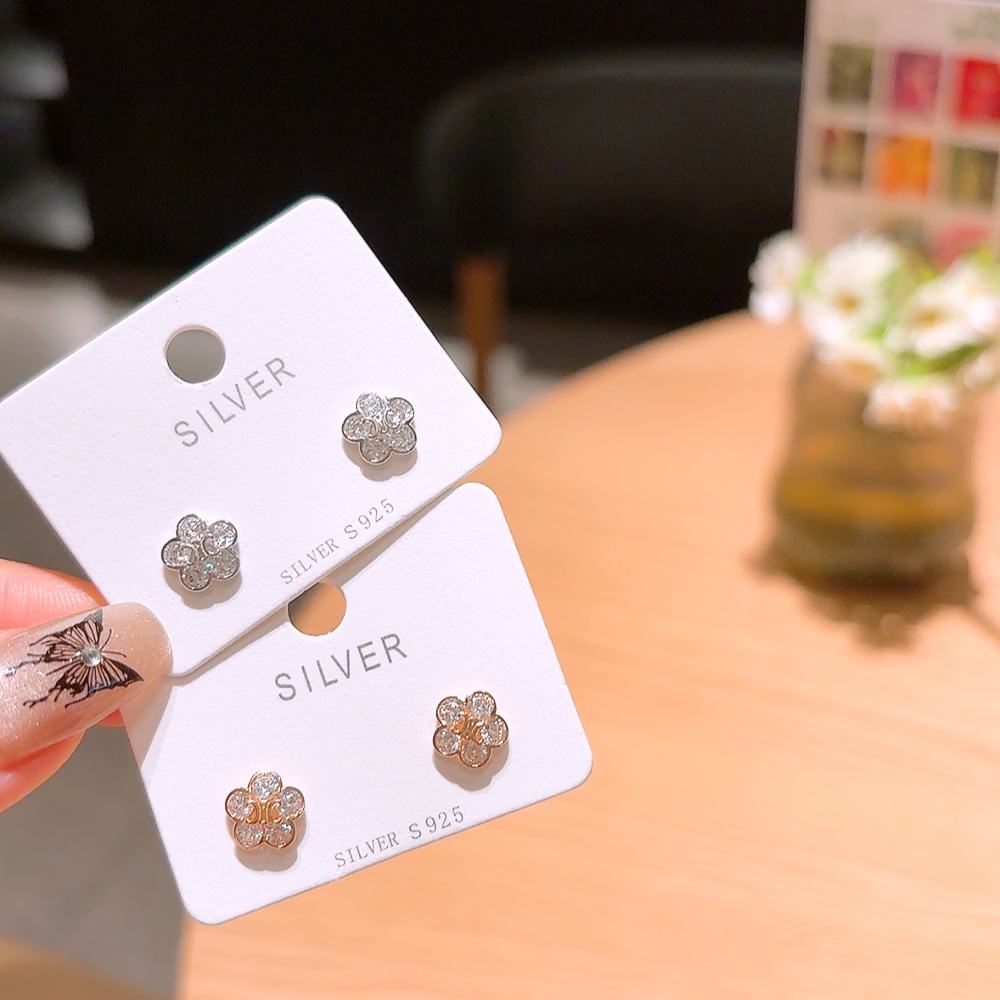 Hypoallergenic Silver Earrings Girly Proposal Silver