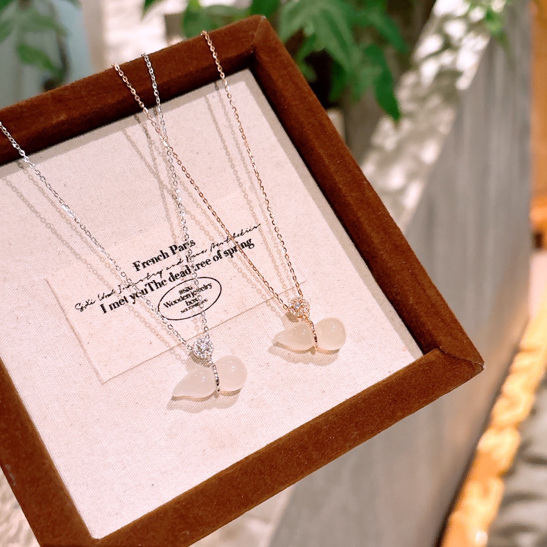 甘辛低アレルギー銀ネックレスシルバー 通勤