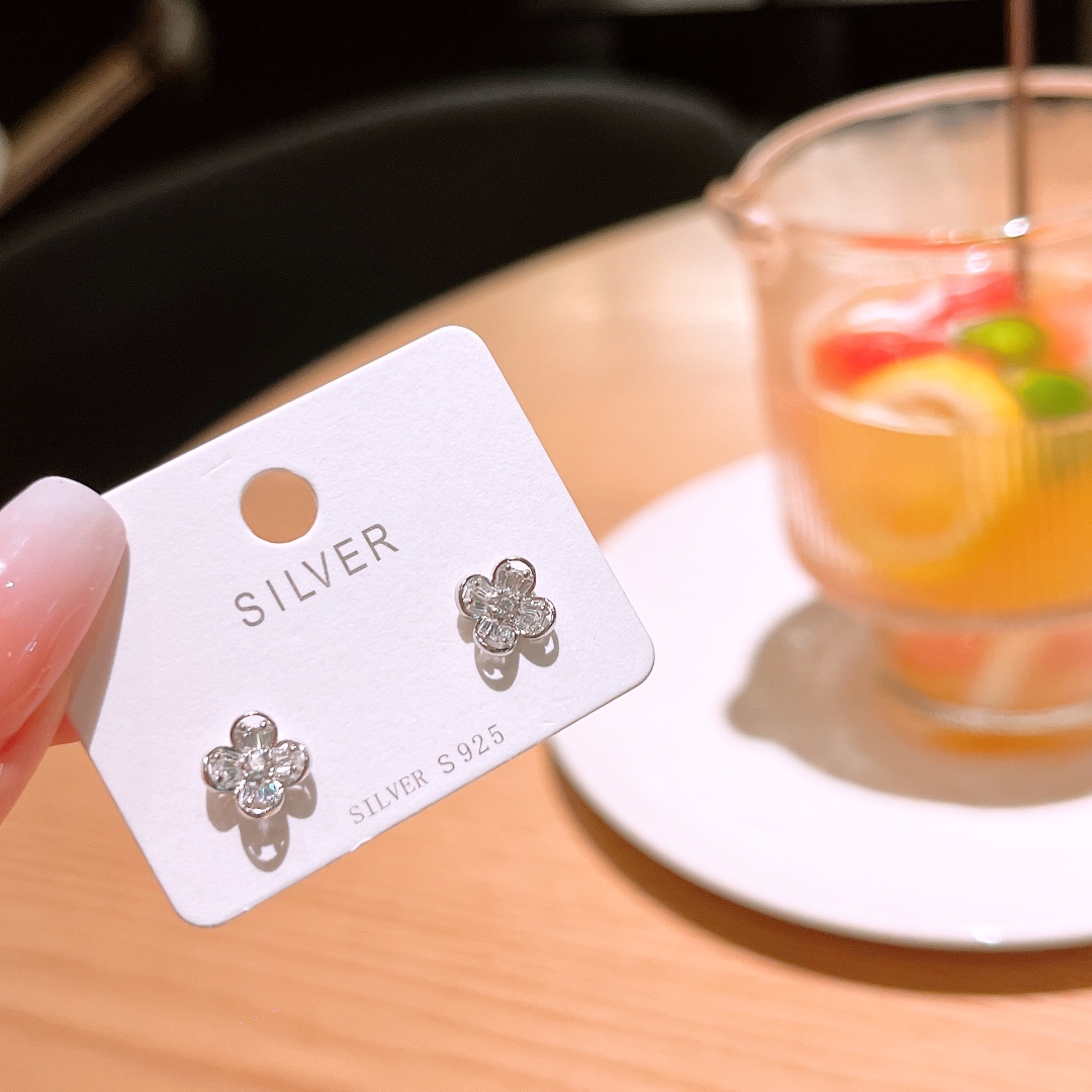 Nickel Free Silver Earrings Delicate Workplace Gold