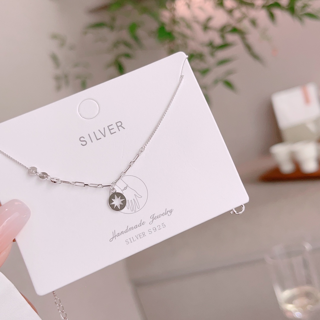 Solid Silver Anklet Minimalist Birthday Silver