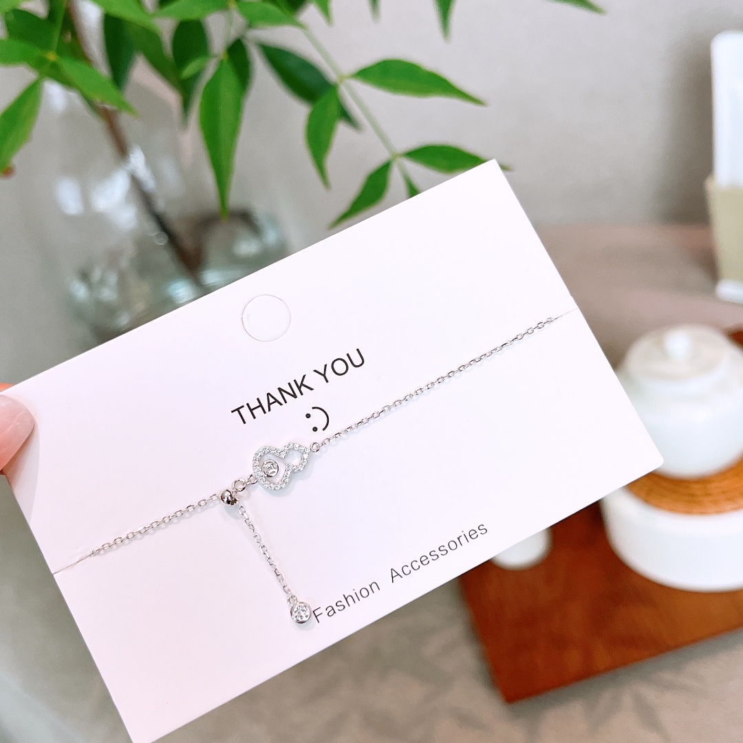 レトロ低アレルギー銀ブレスレットシルバー 晩餐会