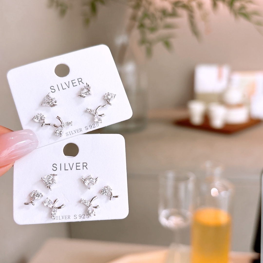 Fine Silver Earrings Premium Wedding Silver