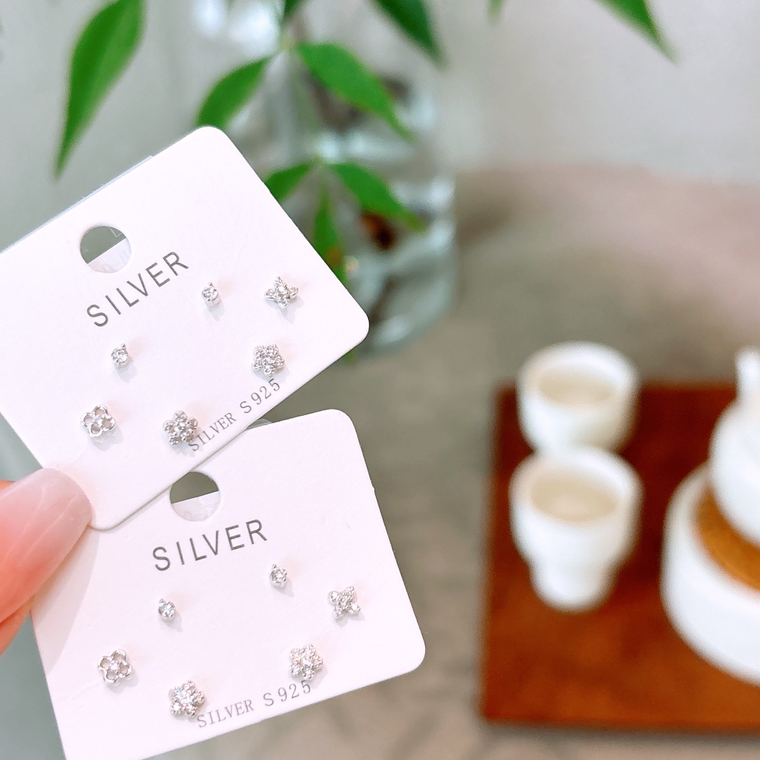 Fine Silver Earrings Chic Wedding Favor Gold