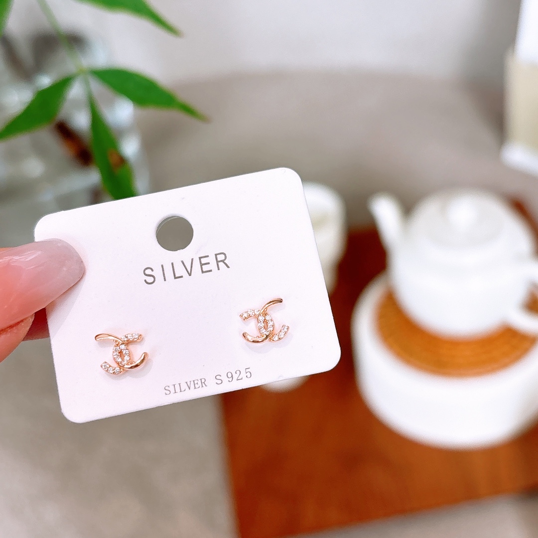 High Polish Silver Earrings Ethereal Travel Gold