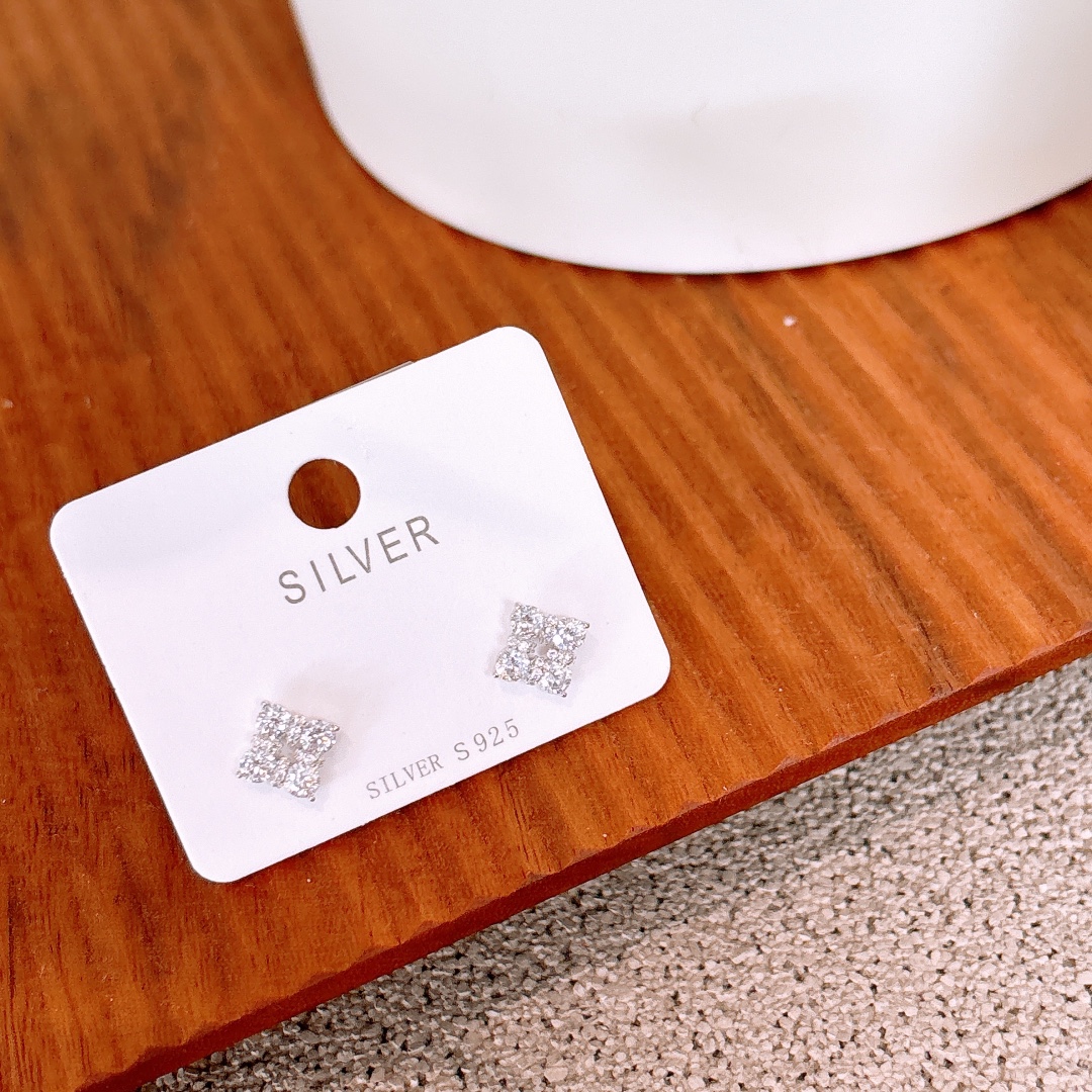 925 Silver Earrings Artistic Travel Silver