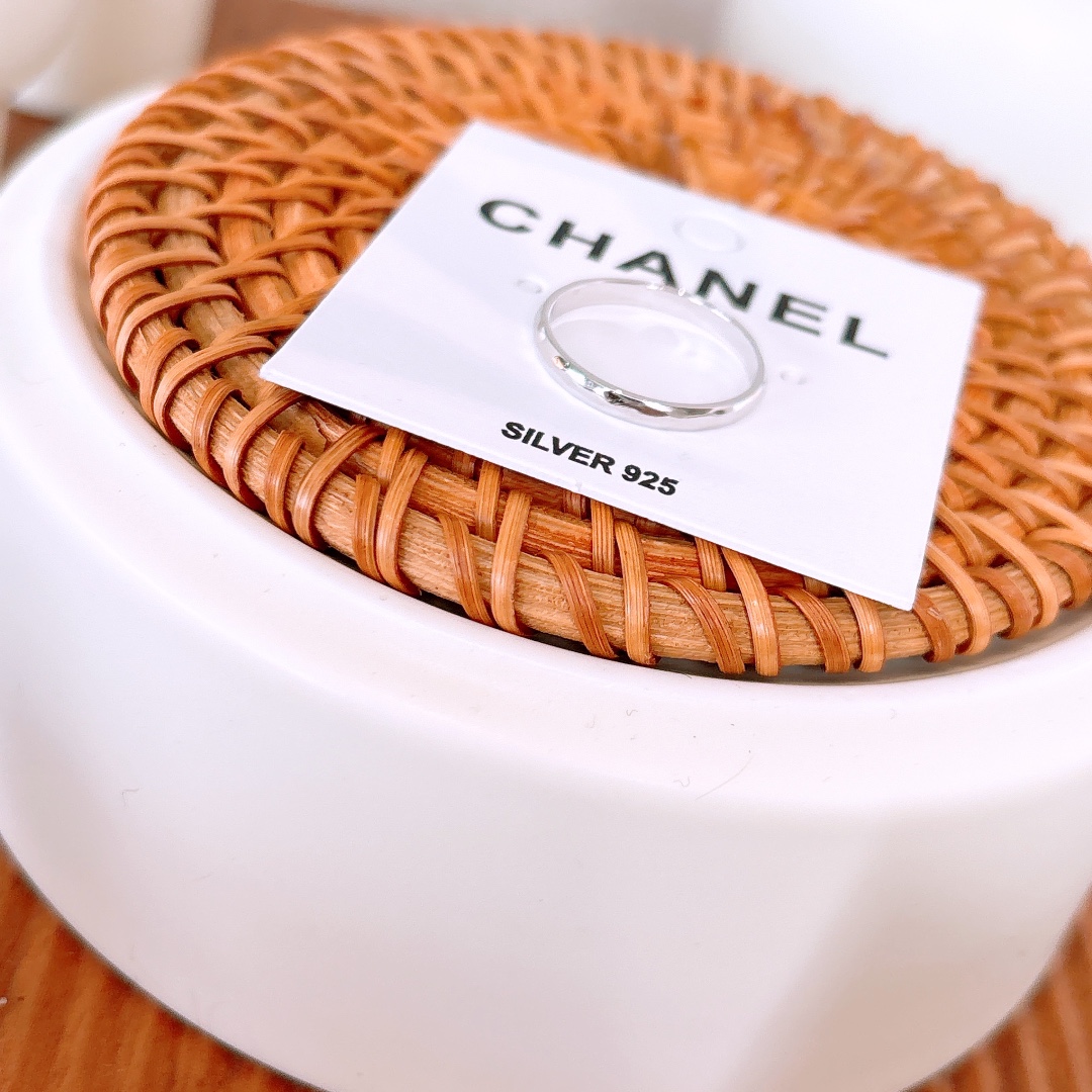 Fine Silver Ring Chic Gift for Her Silver