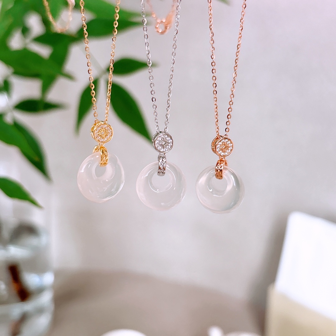 High Polish Silver Necklace Ins Style Anniversary Gold