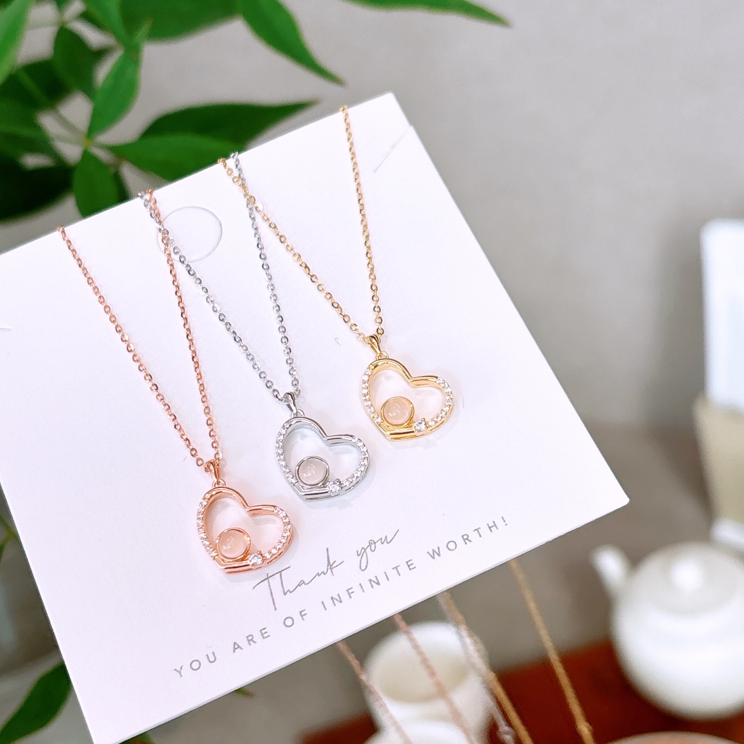 Solid Silver Necklace Ins Style Anniversary Silver