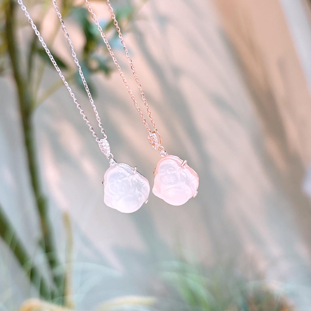 Hypoallergenic Silver Necklace Forest Engagement Silver