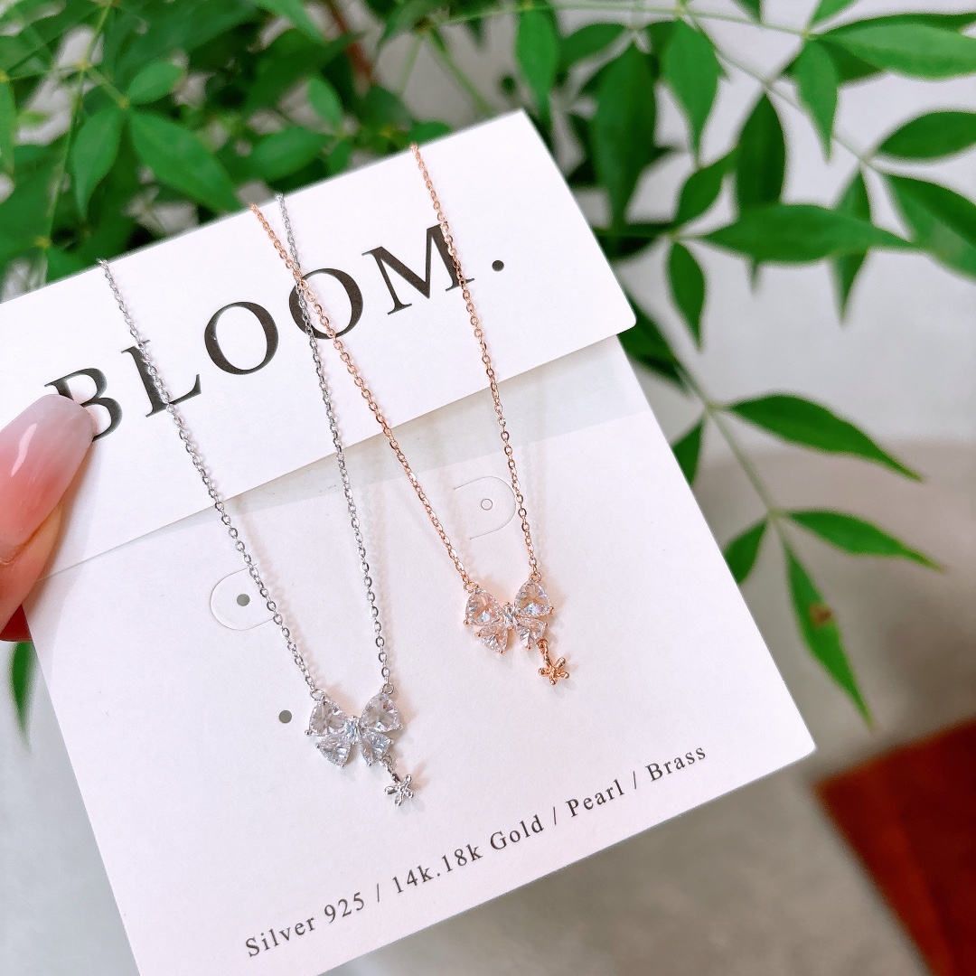 925 Silver Necklace Pure Father's Day Gold