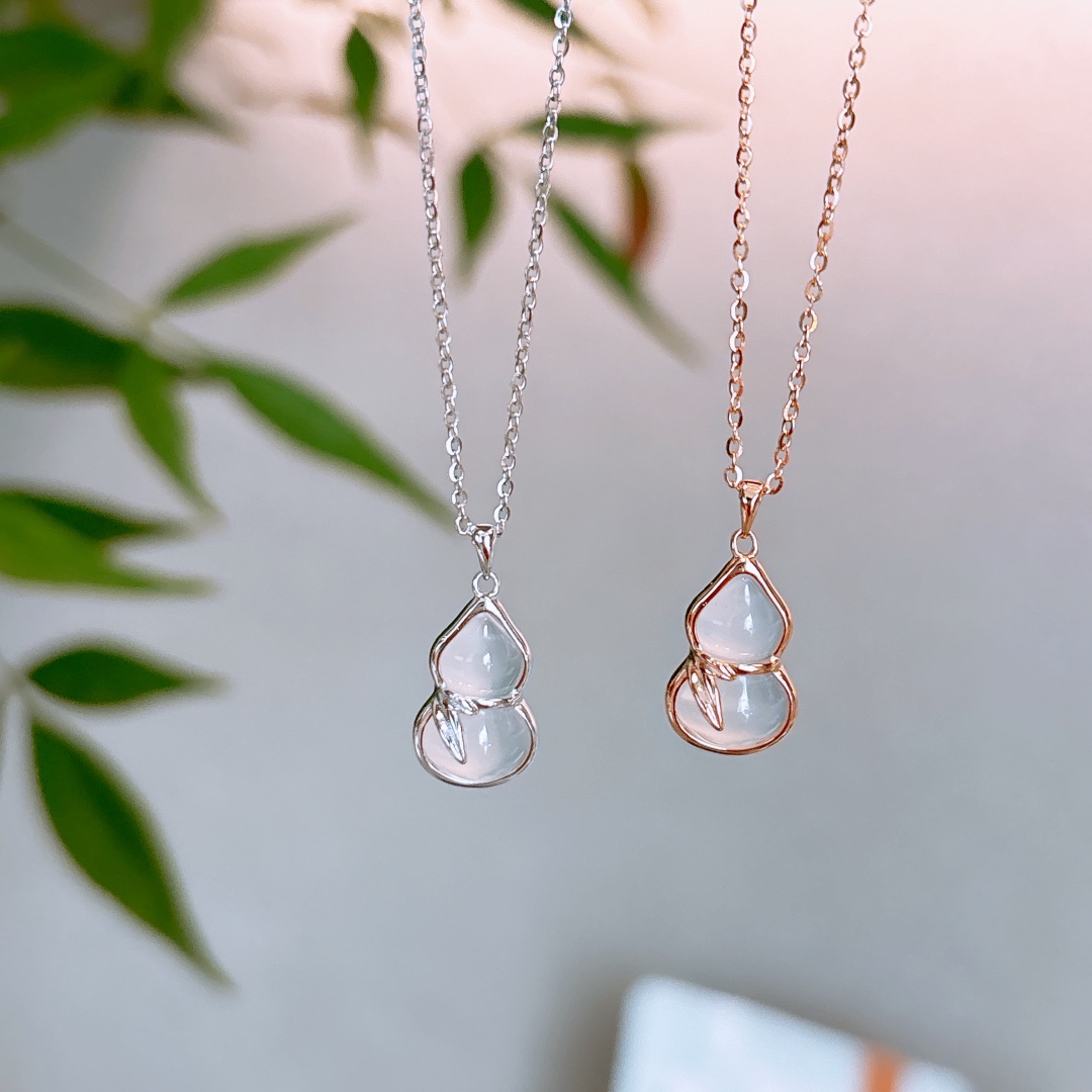 S925 Sterling Silver Necklace Premium Valentine's Day Silver