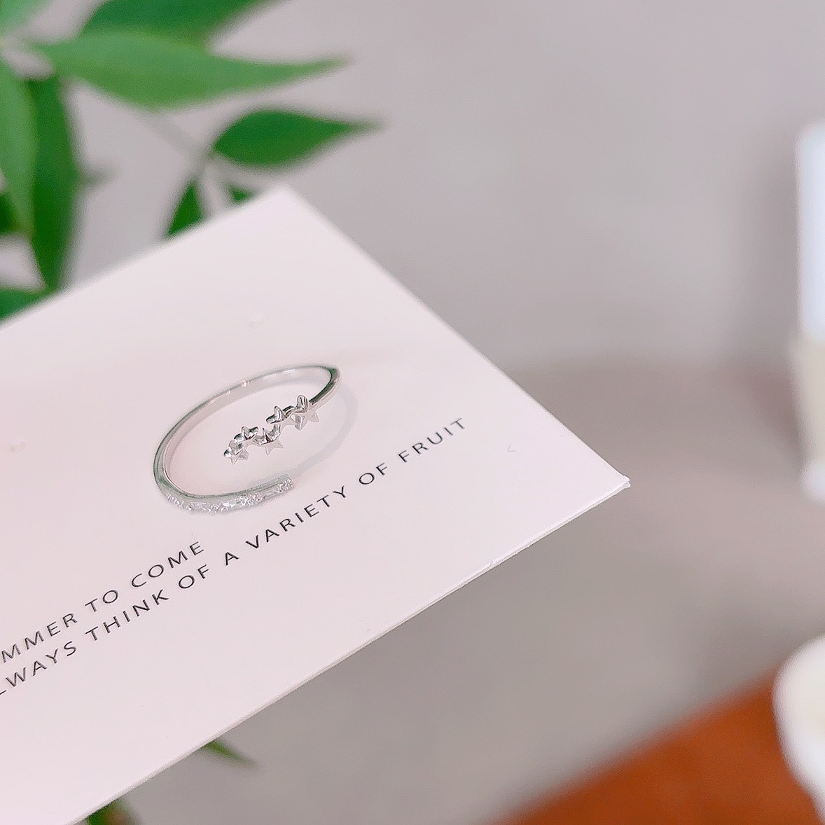 Nickel Free Silver Ring Premium Bestie Gift Silver