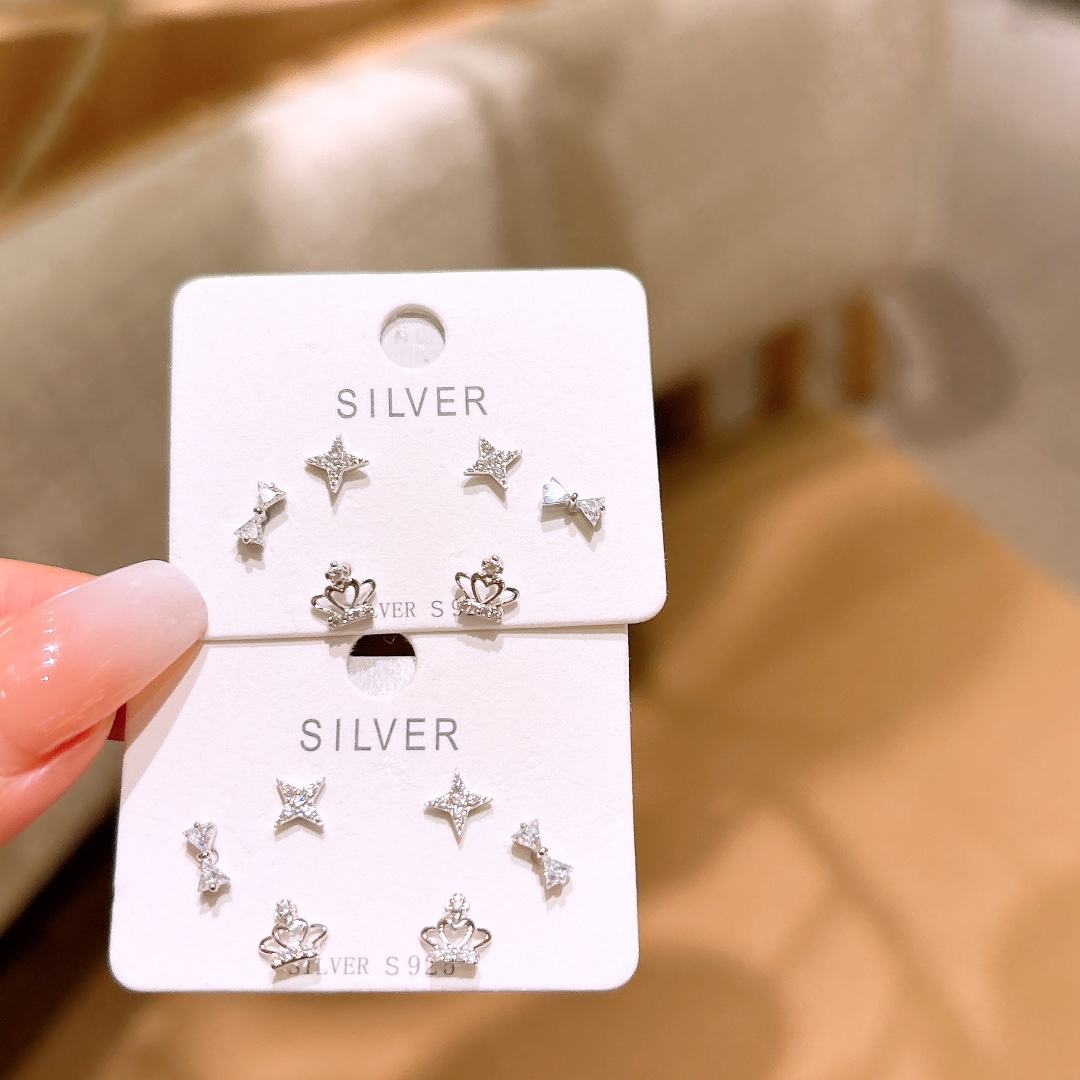 Hypoallergenic Silver Earrings Precision Proposal Silver