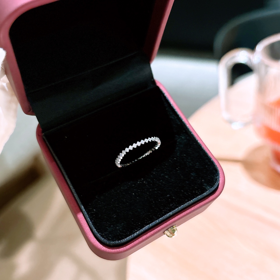 Massivsilber Ring Koreanischer Stil Alltag Gold