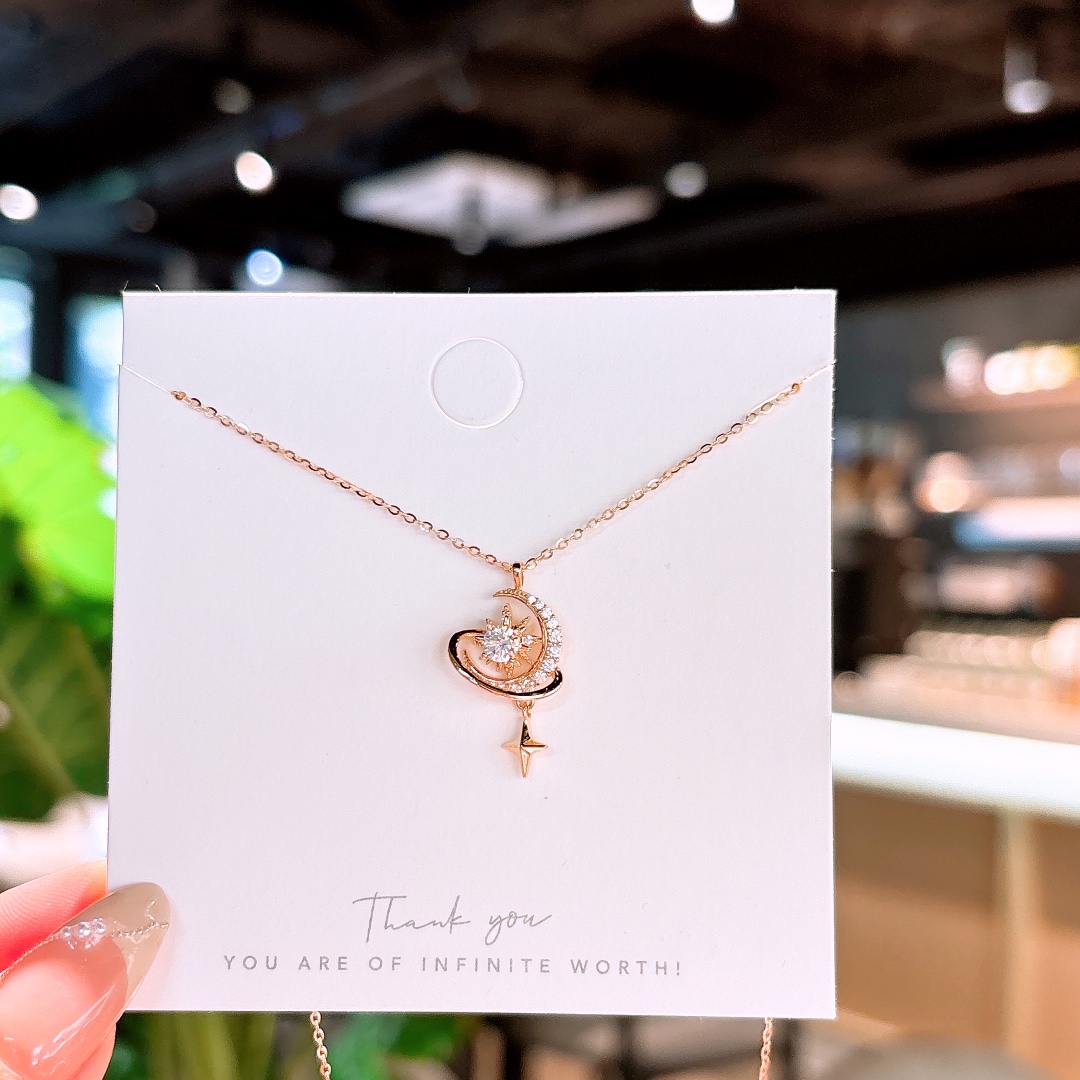 High Polish Silver Necklace Playful Date Night Gold