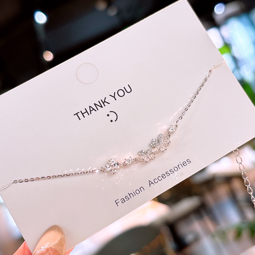 インスタ風ファインシルバーブレスレットゴールド 新築祝い