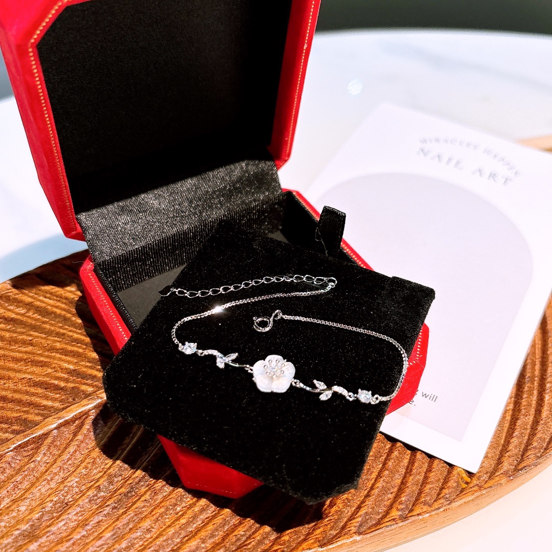 遊び心純銀ブレスレットシルバー デート