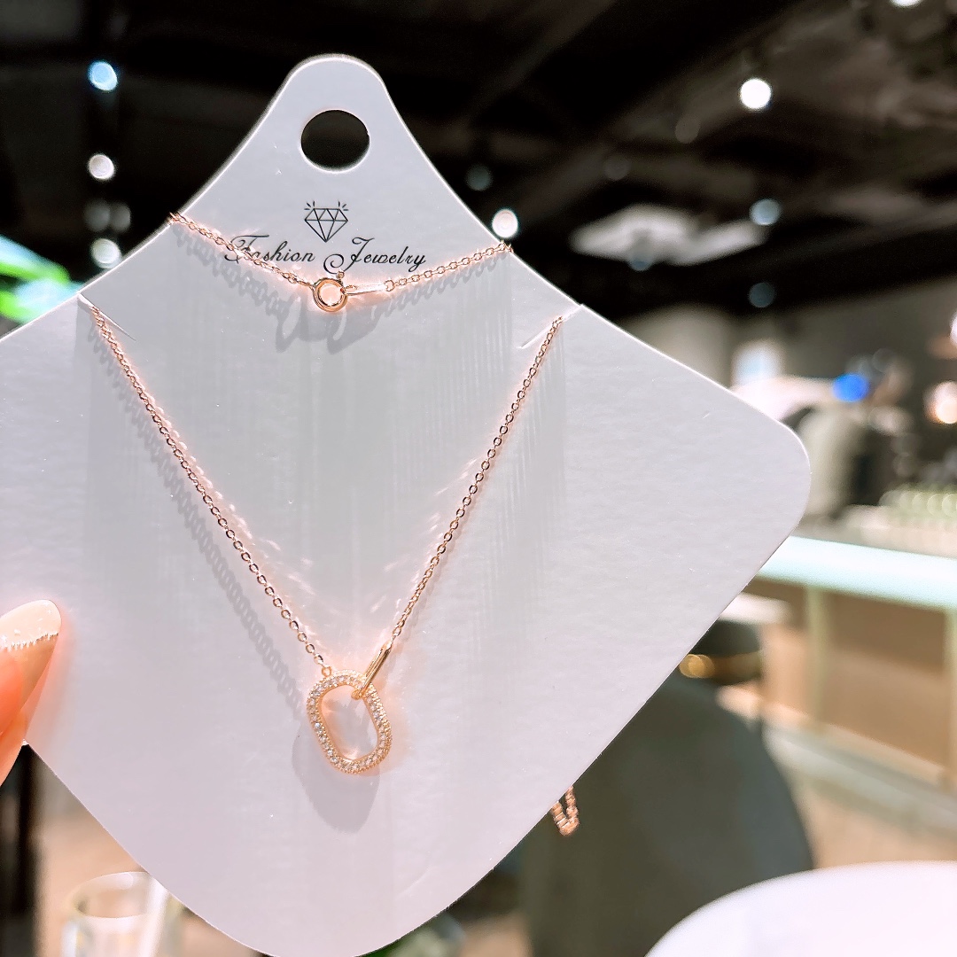 Hypoallergenic Silver Necklace Minimalist Gift for Her Silver