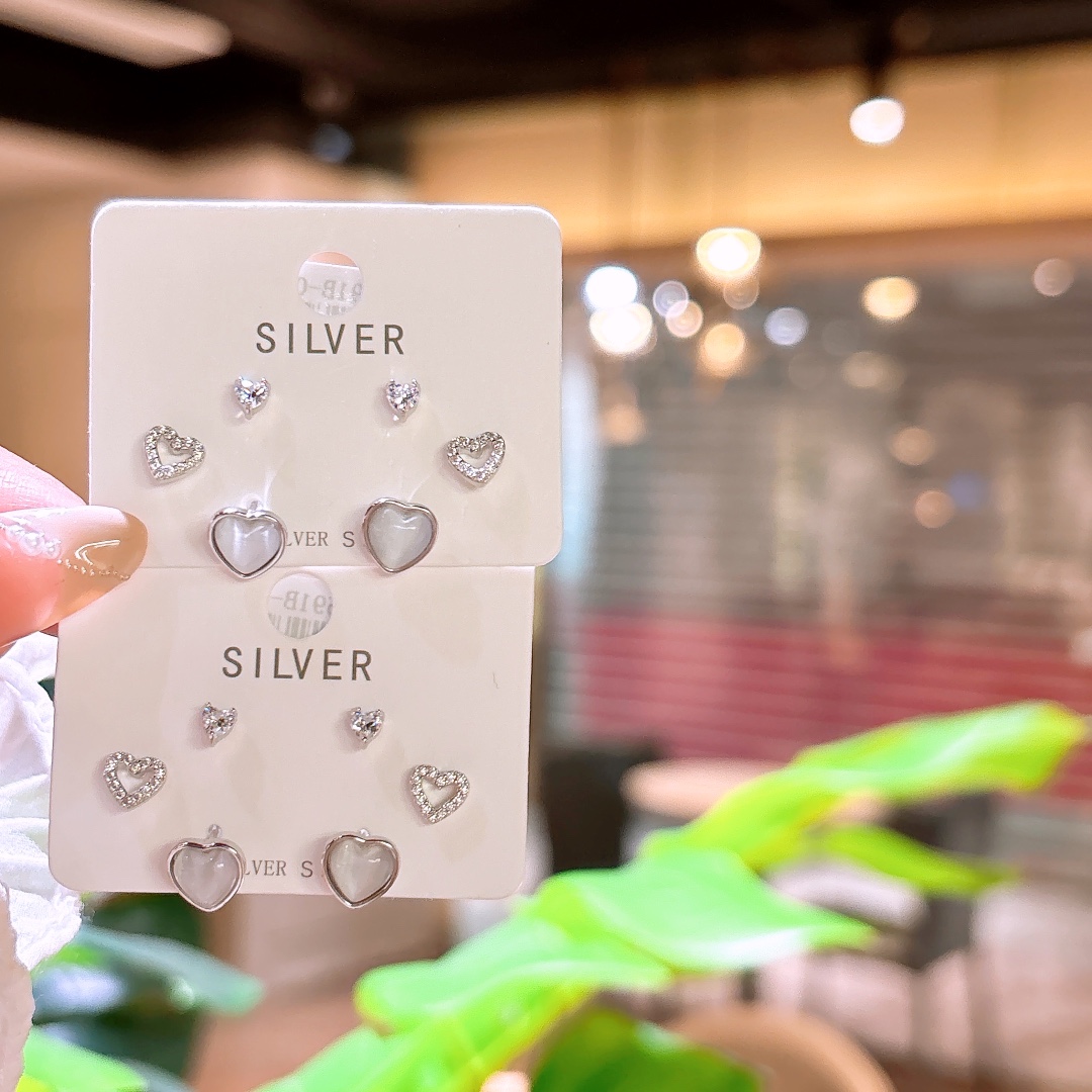 Nickel Free Silver Earrings Minimalist Workplace Gold