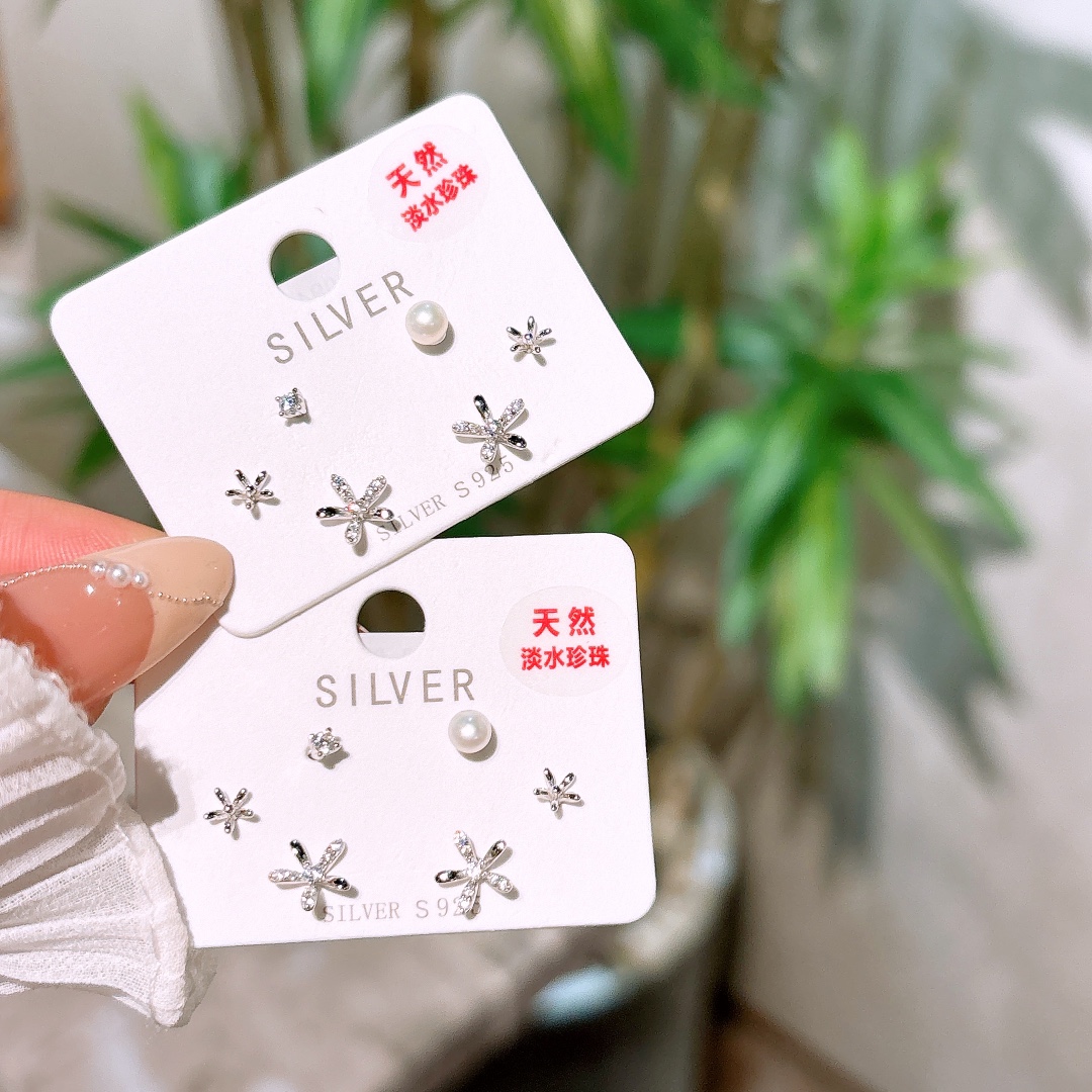 Low Allergy Silver Earrings Minimalist Everyday Wear Silver