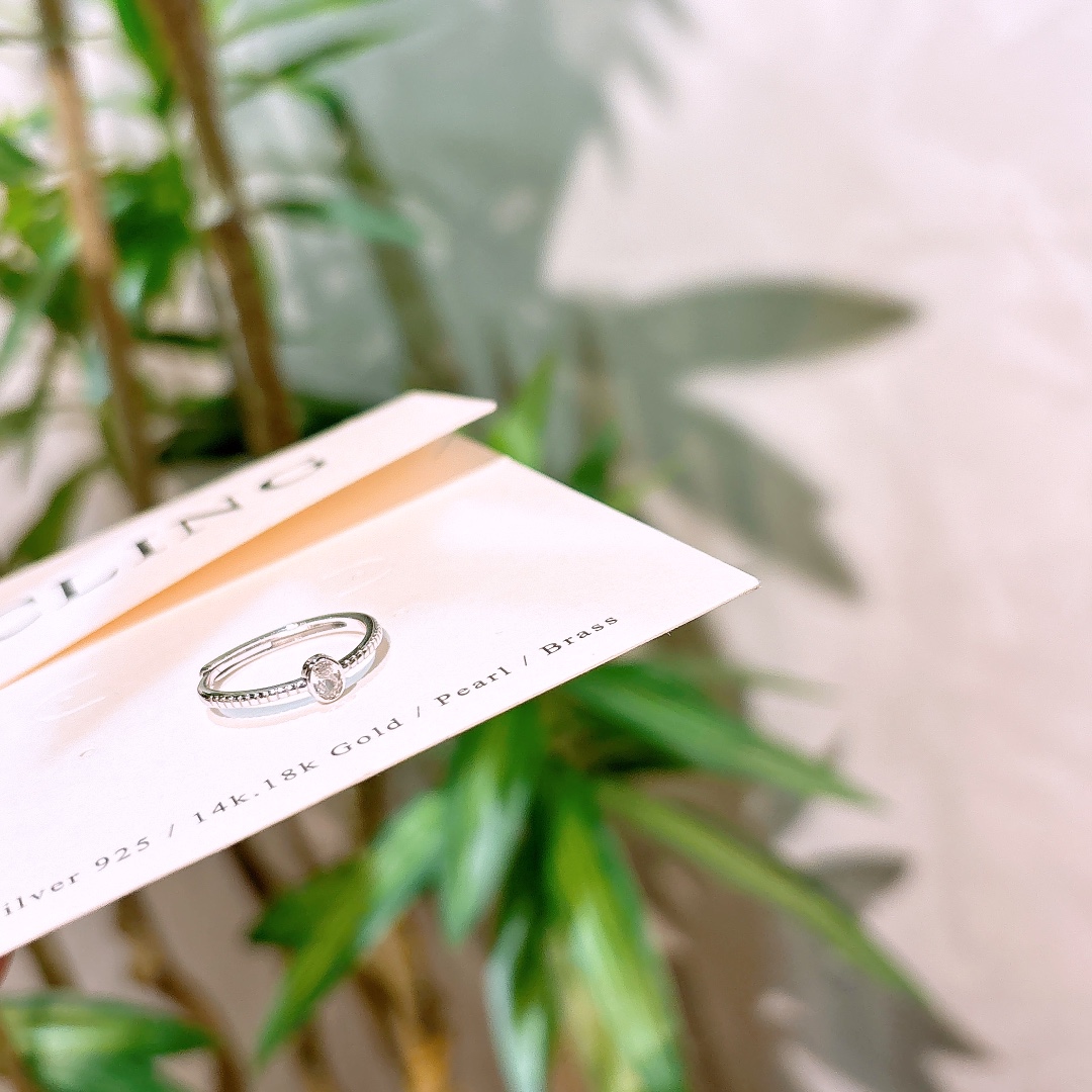 甘い純銀リングシルバー 春節