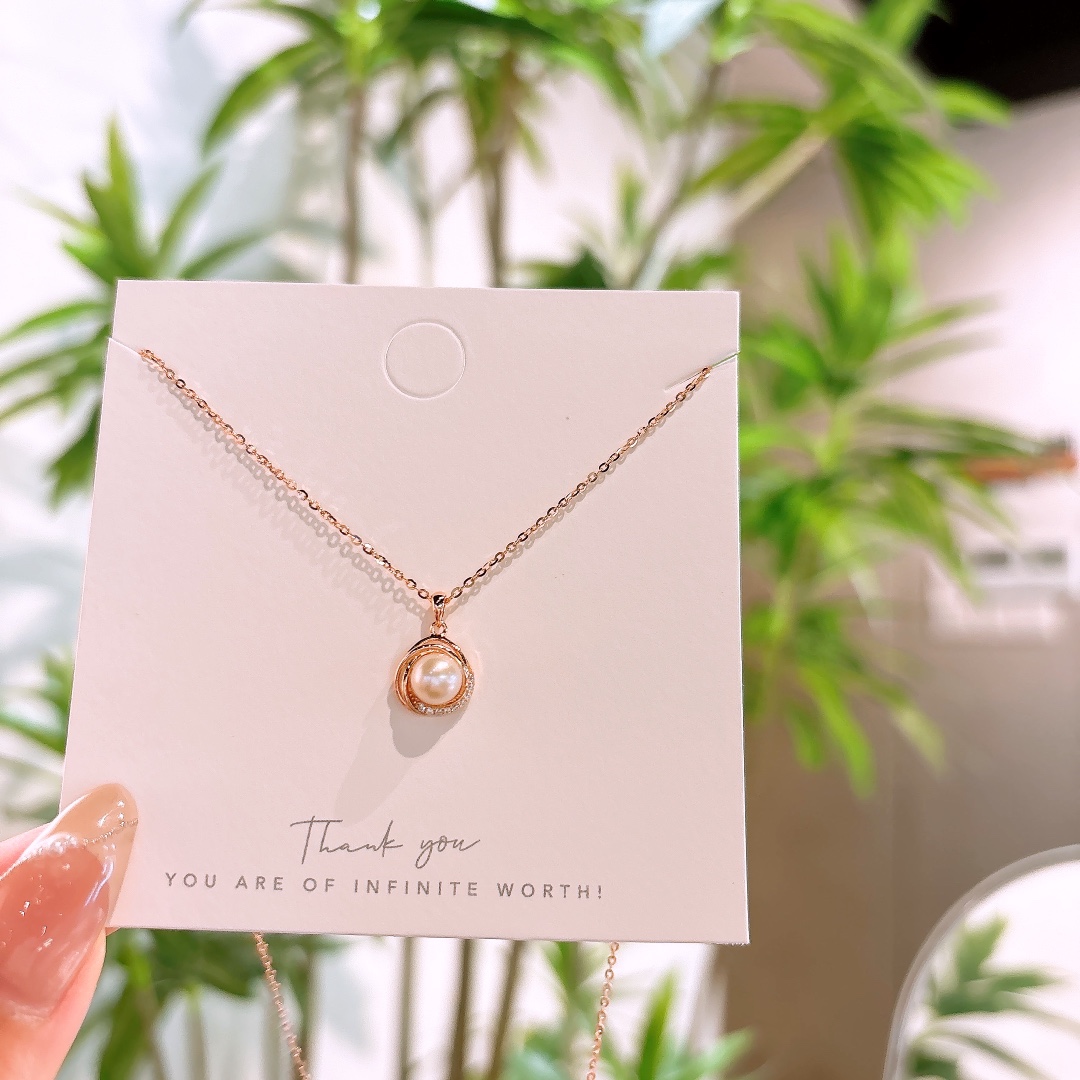 S925 Sterling Silver Necklace Vintage Wedding Gold