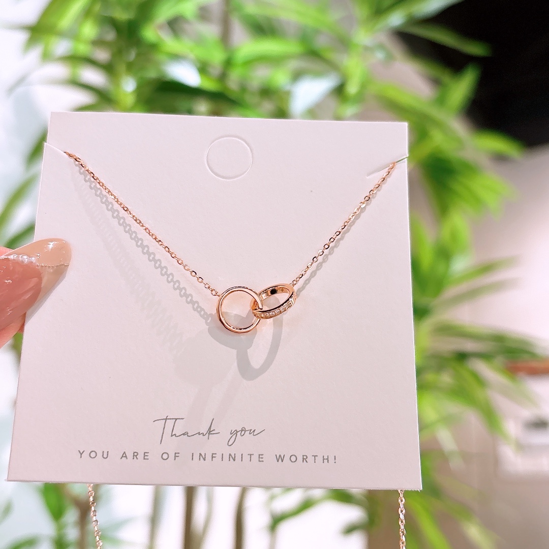 Low Allergy Silver Necklace Ins Style Proposal Silver