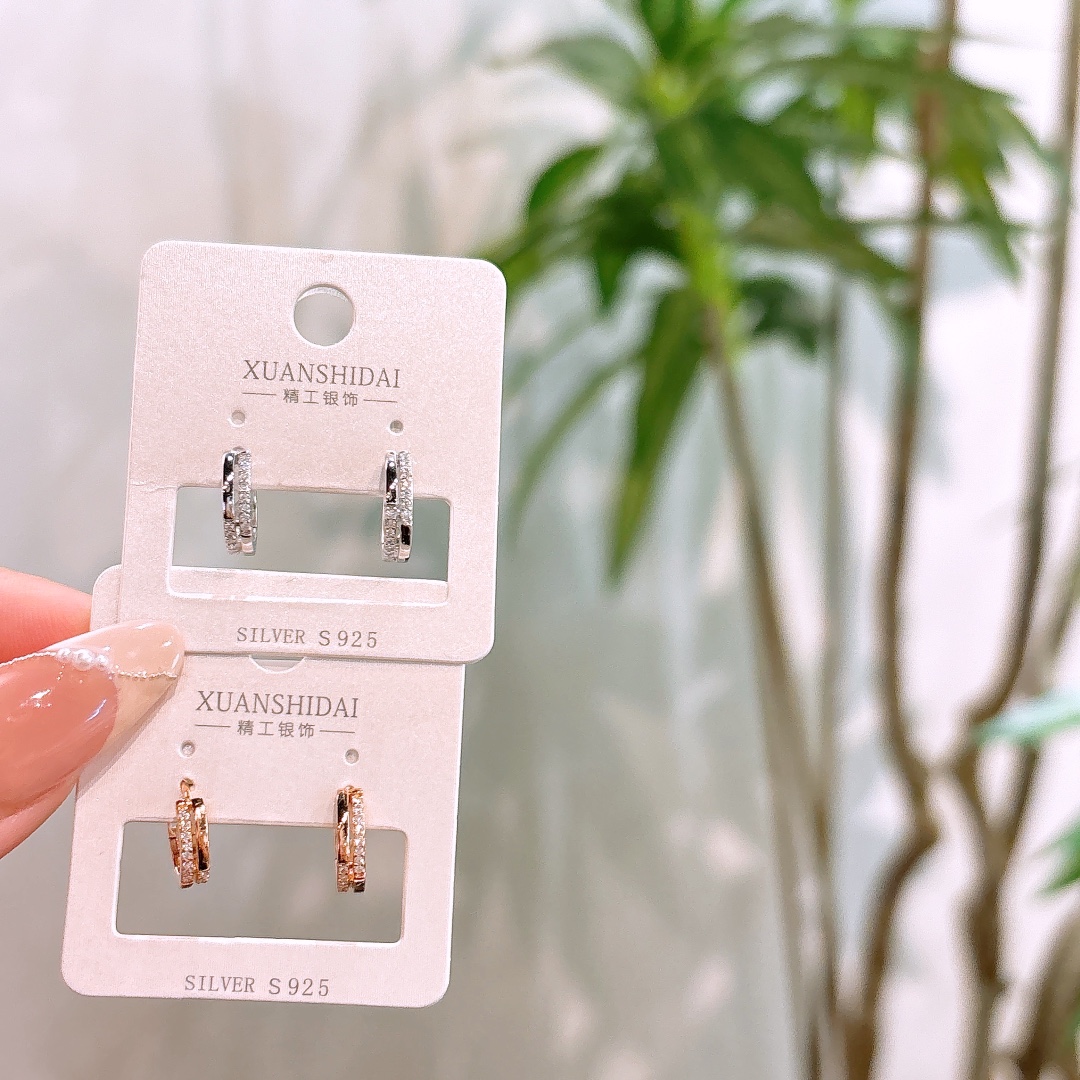 Fine Silver Ear Cuffs Girly Housewarming Silver