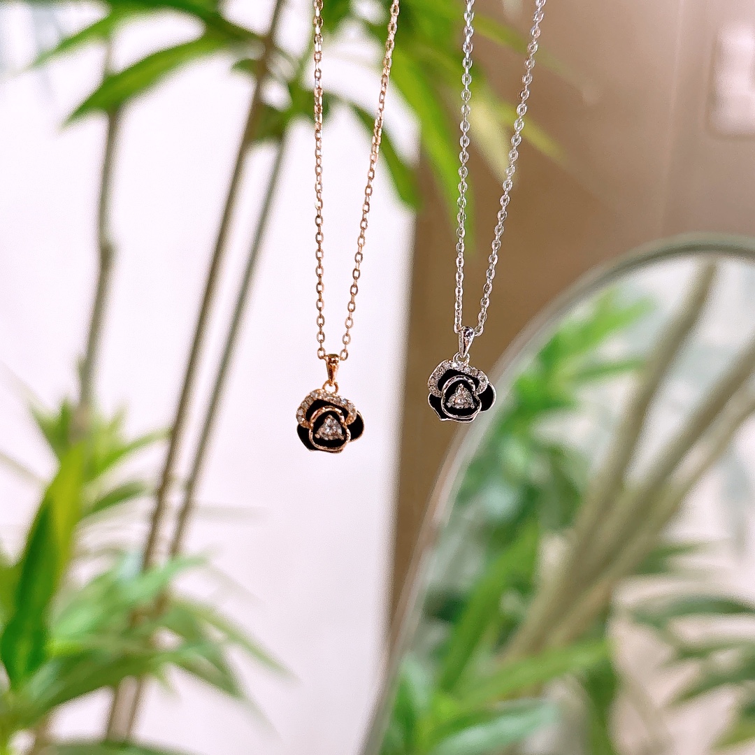 韓国風アレルギー対応シルバーネックレスゴールド 母の誕生日