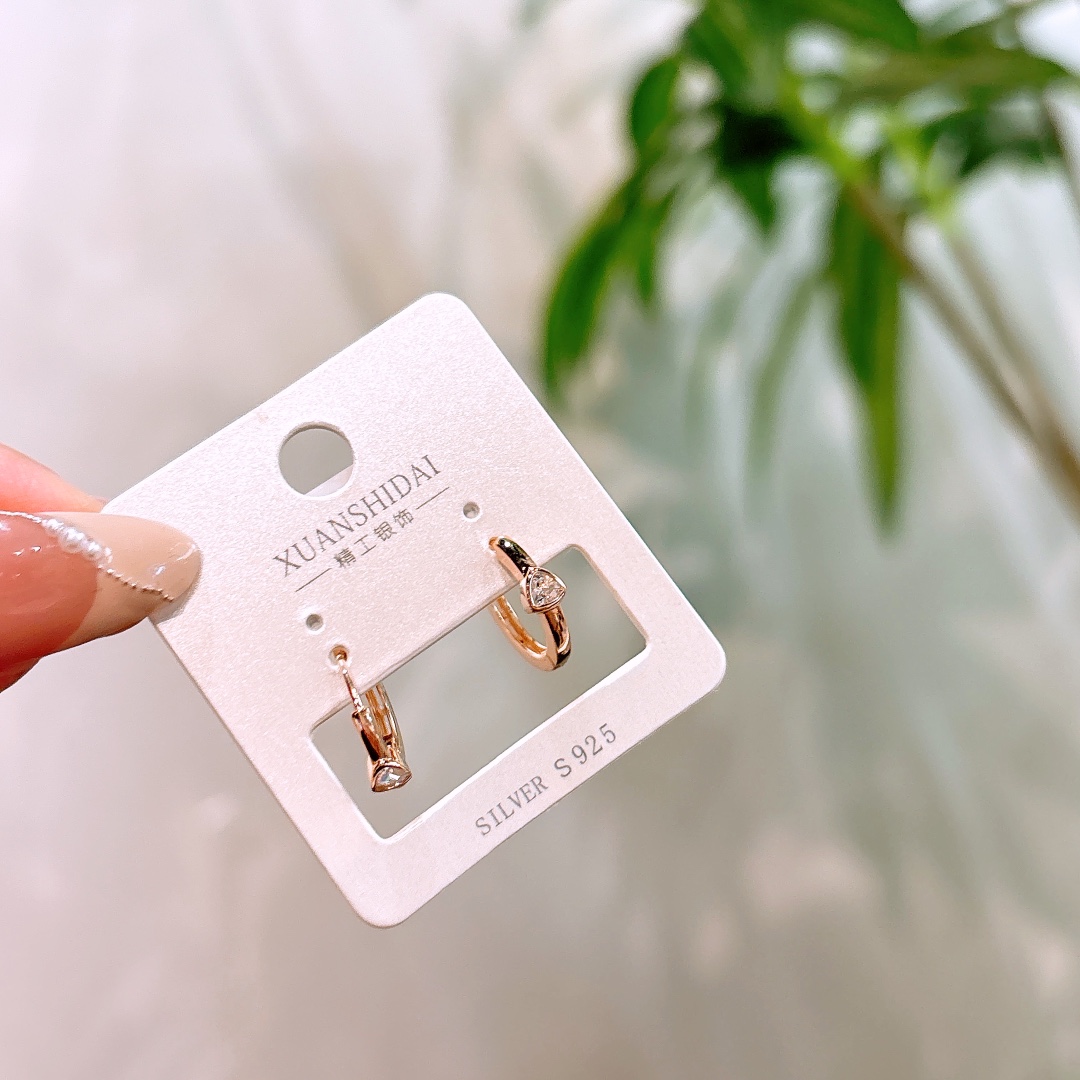 High Polish Silver Ear Cuffs Intellectual Wedding Favor Gold