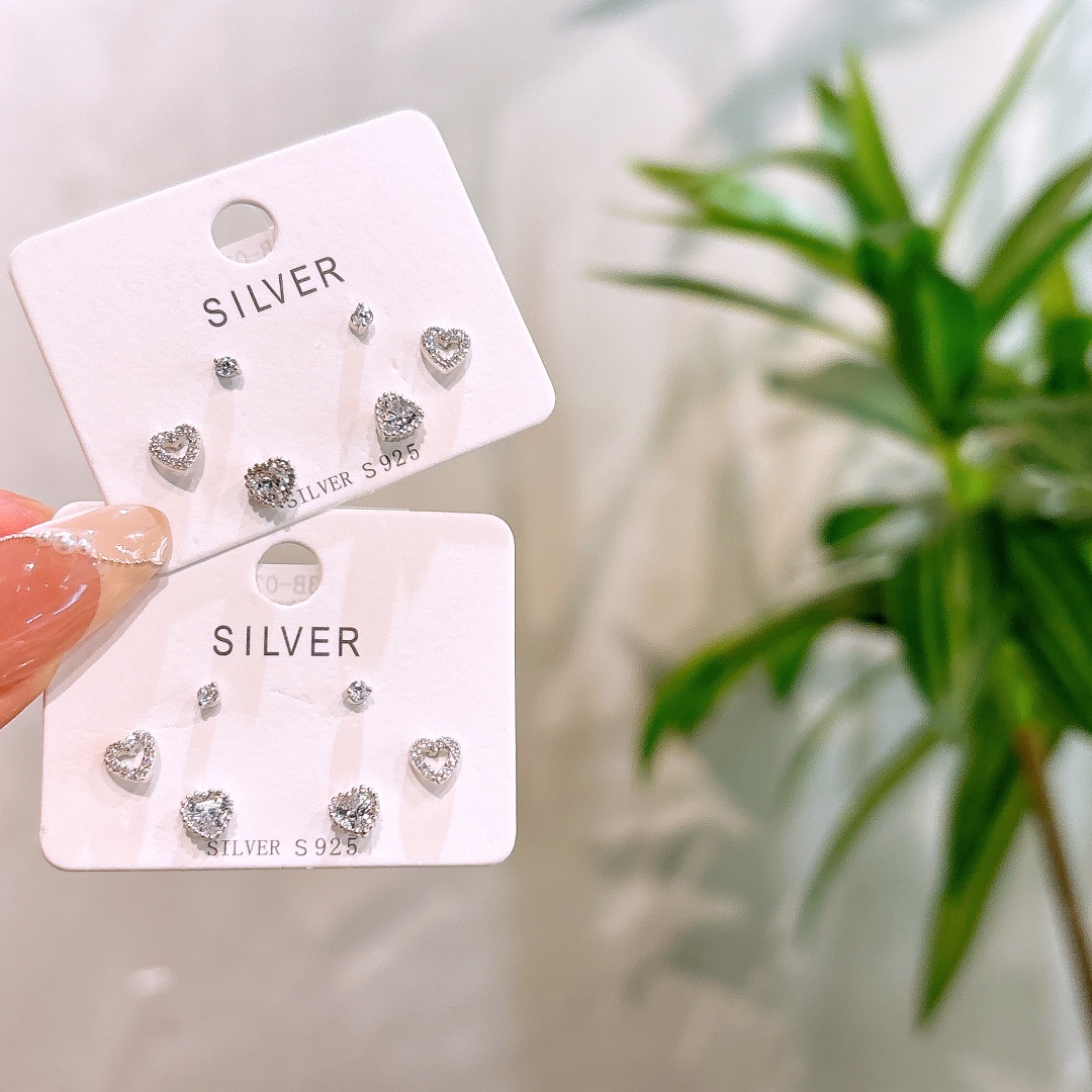 High Polish Silver Earrings Intellectual Confession Silver