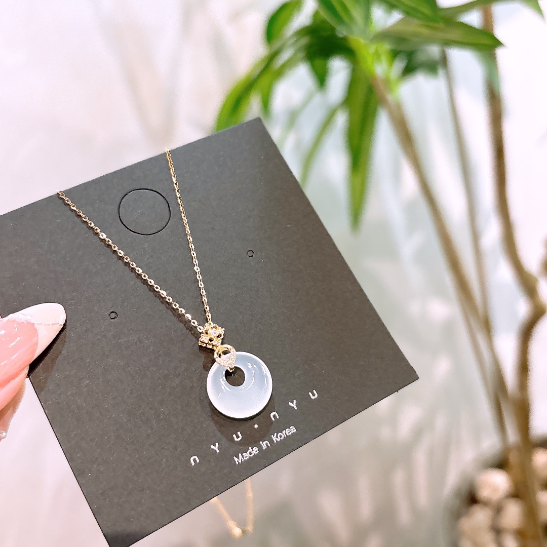 925 Silver Necklace Intellectual Banquet Silver