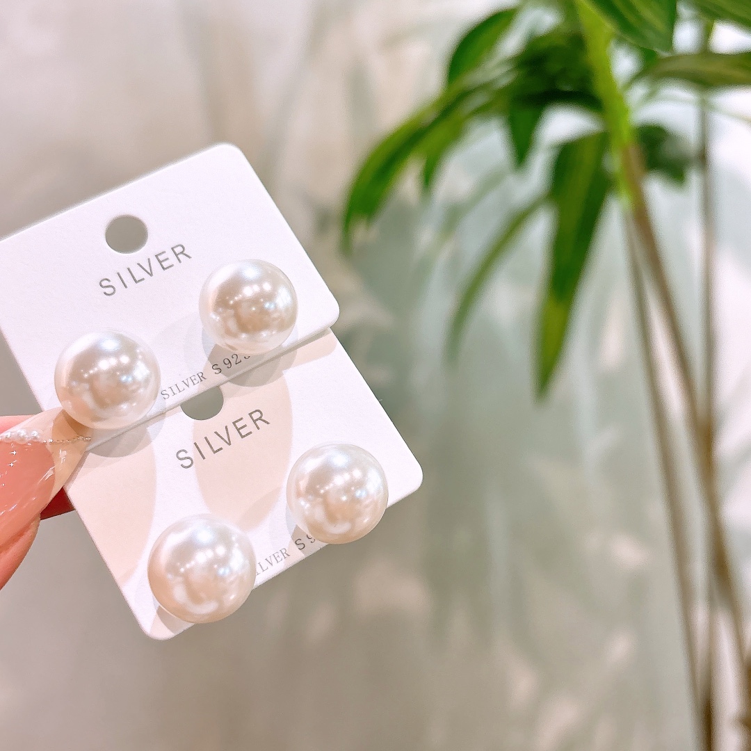 Nickel Free Silver Earrings Fashion Wedding Registration Silver