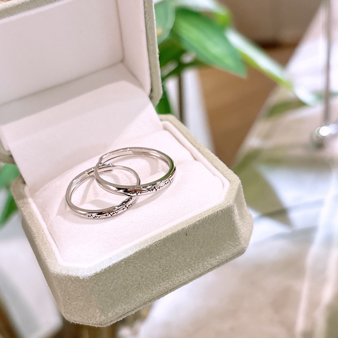 925 Silver Couple Rings Sweet Valentine's Day Gold