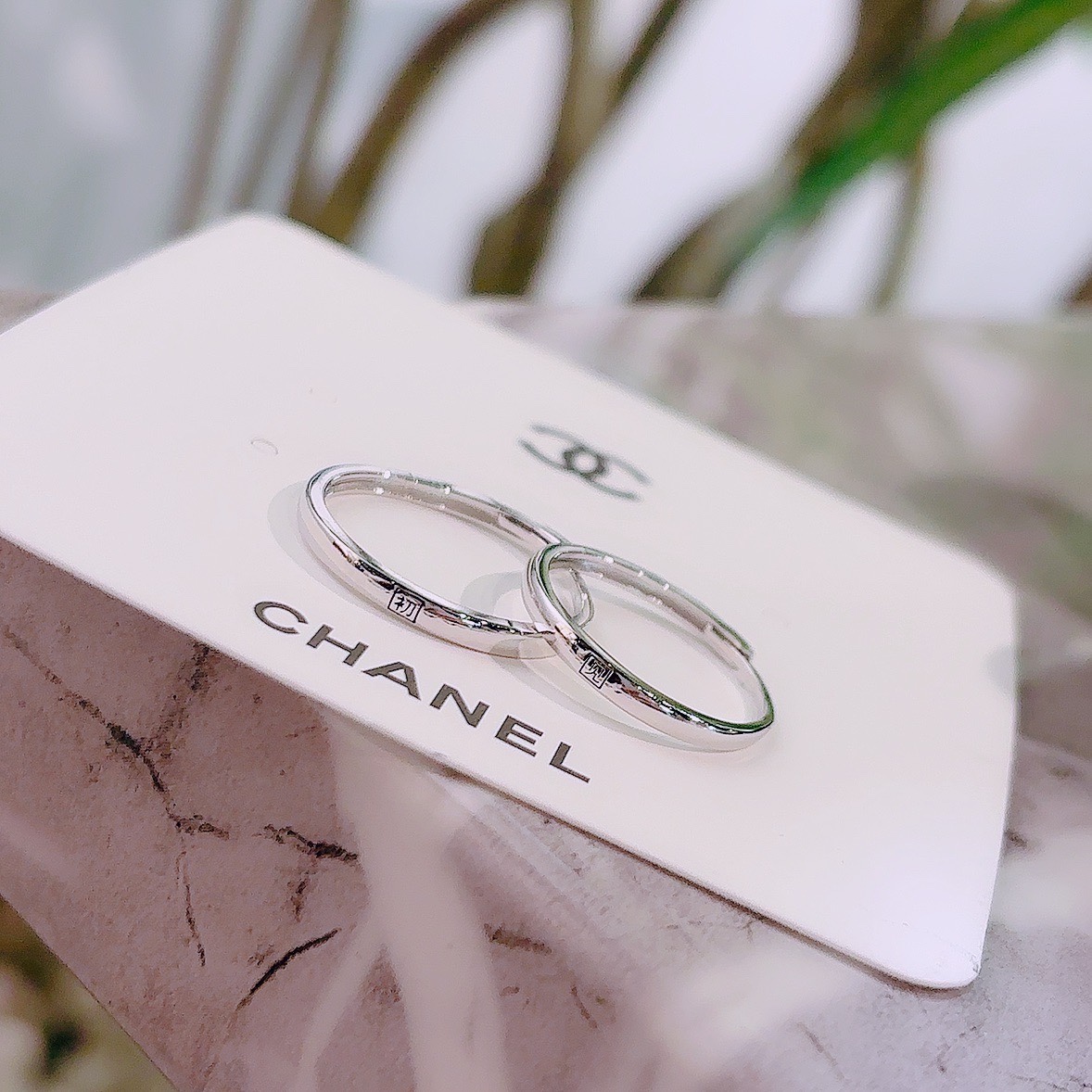 925 Silver Couple Rings Pure Gift for Her Silver