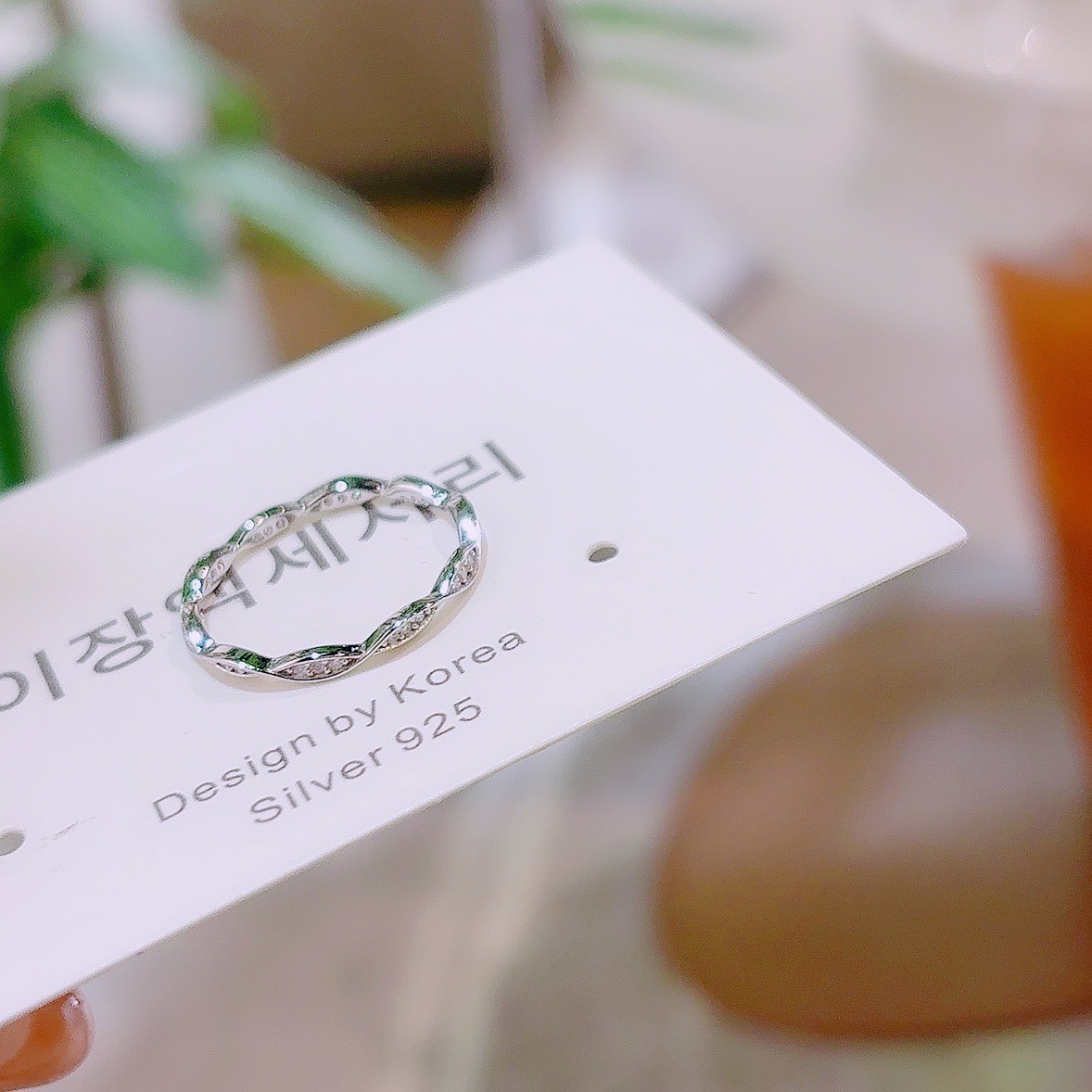 Solid Silver Ring Elegant Date Night Gold