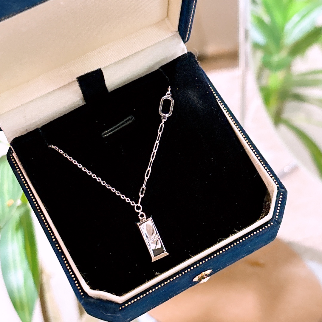 Hypoallergenic Silver Necklace French Engagement Silver