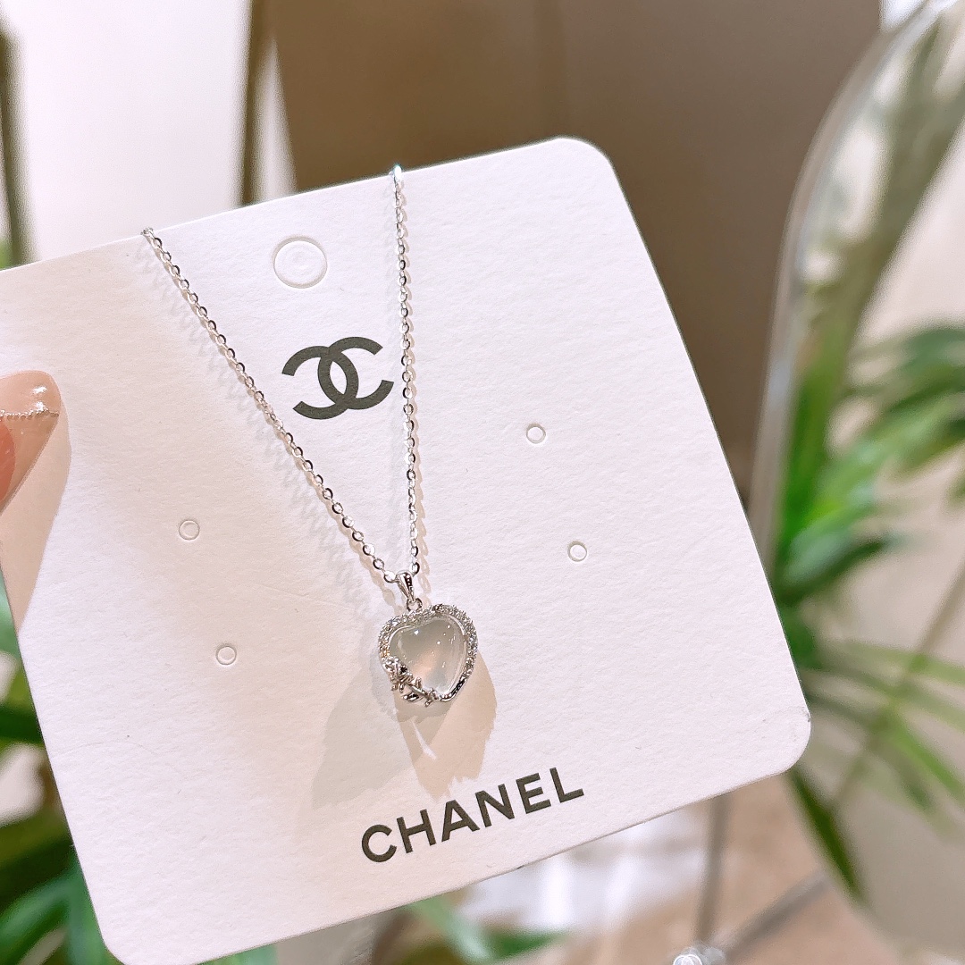 Nickel Free Silver Necklace Romantic Engagement Silver