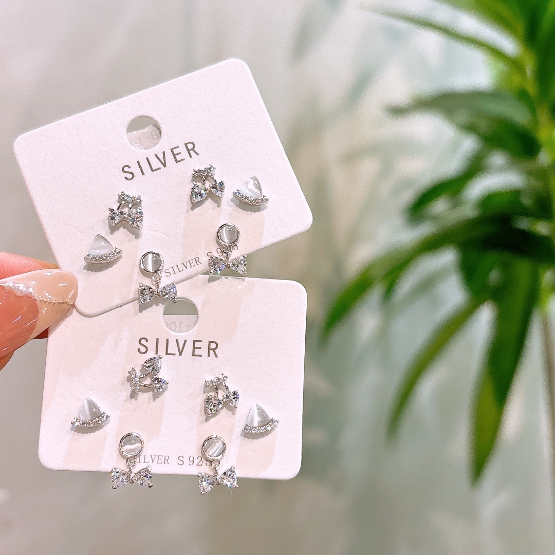 Nickel Free Silver Earrings Pure Self-love Gold