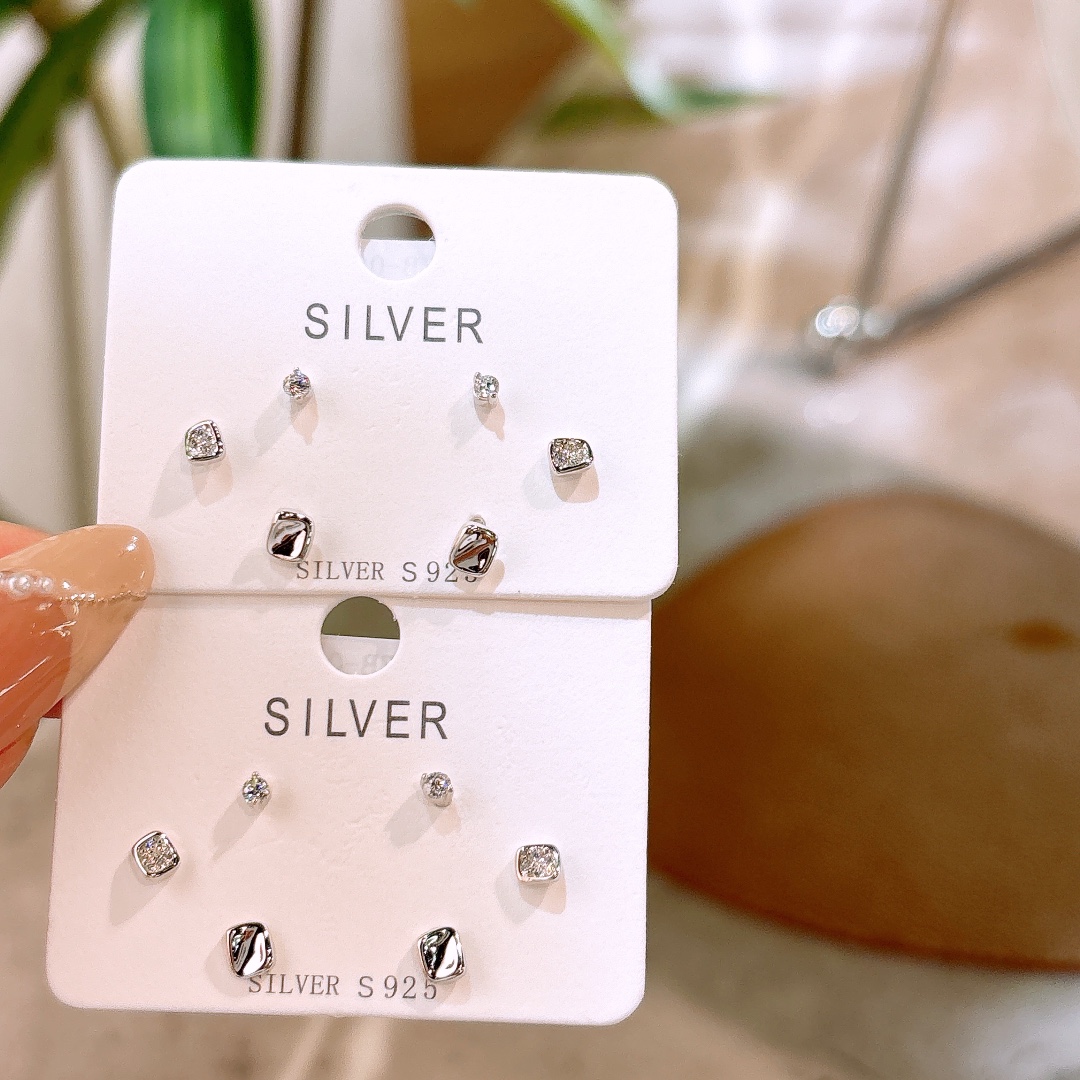 Fine Silver Earrings Cute Valentine's Day Gold