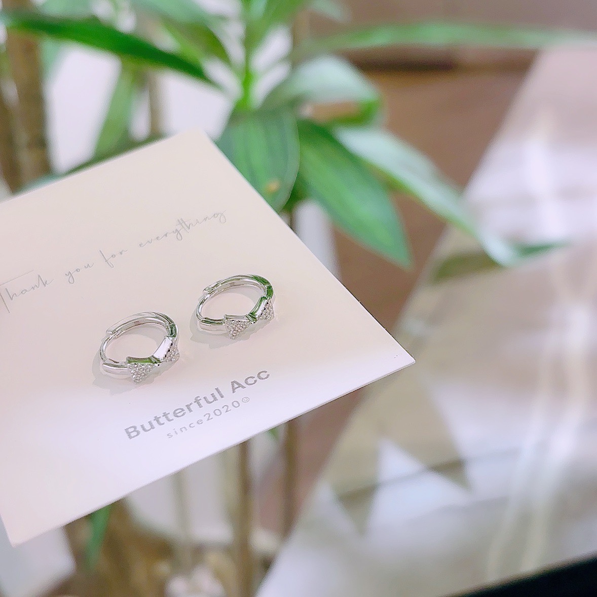 Nickel Free Silver Ear Cuffs Korean Style Mother's Birthday Gold