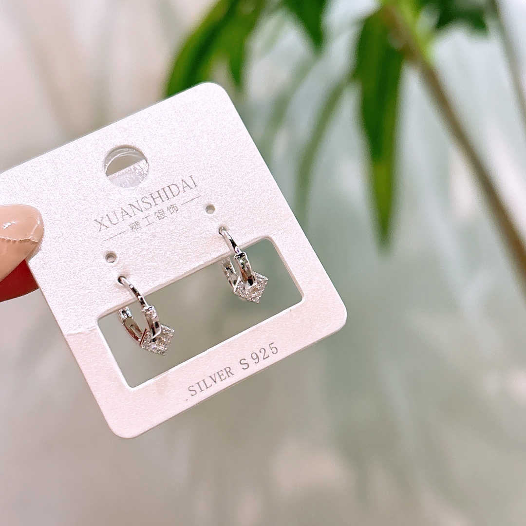 Hypoallergenic Silver Ear Cuffs Soft Anniversary Silver