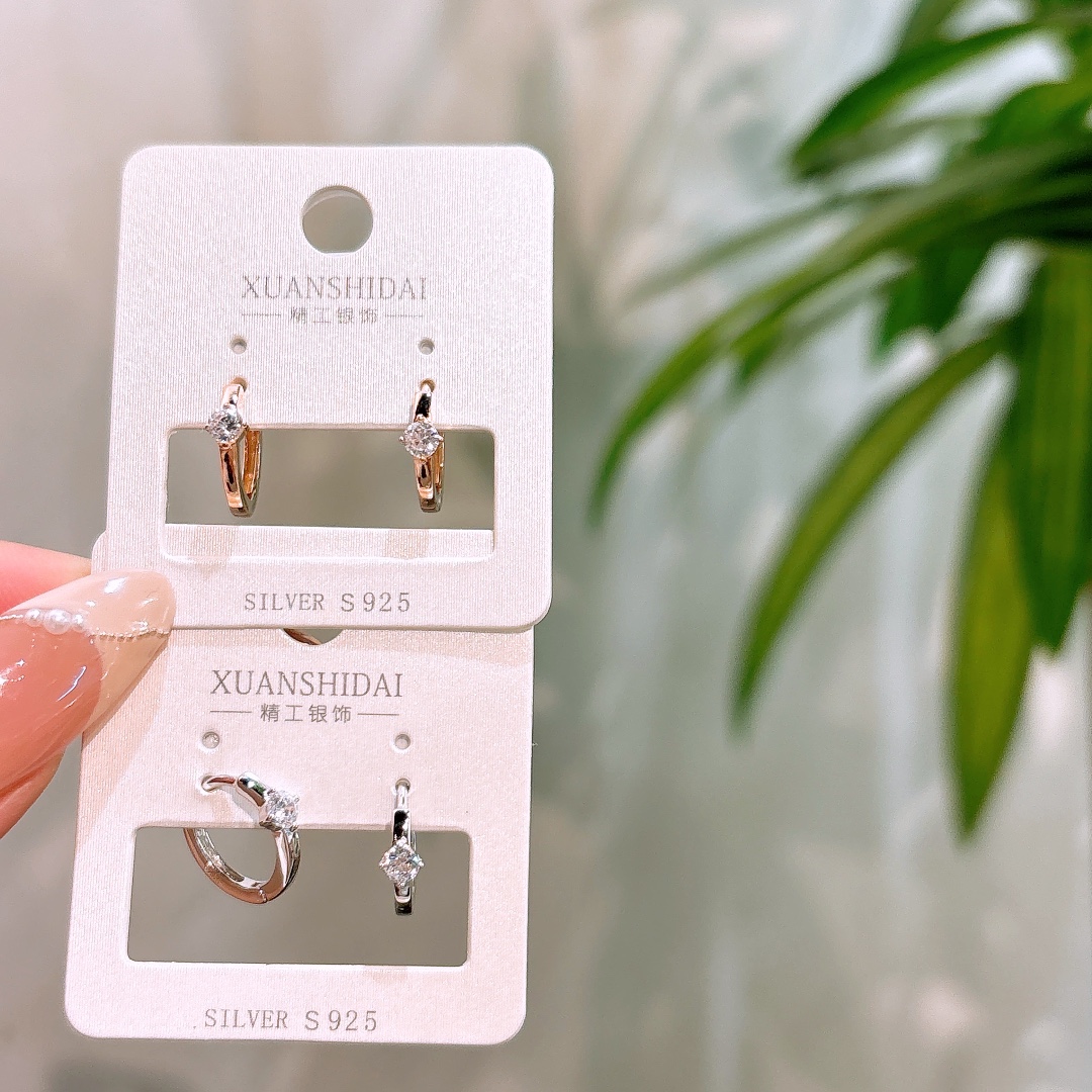 Fine Silver Ear Cuffs Elegant Housewarming Gold