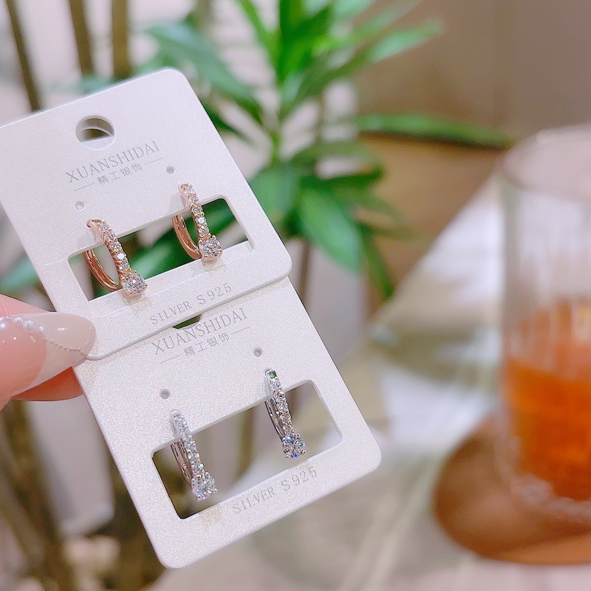 High Polish Silver Ear Cuffs Girly Housewarming Silver