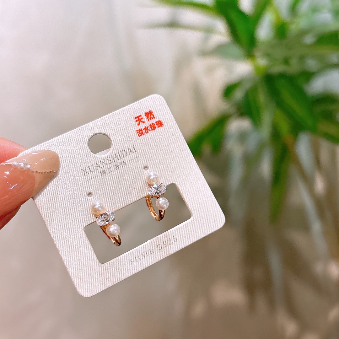 High Polish Silver Ear Cuffs Unique New Year Gold