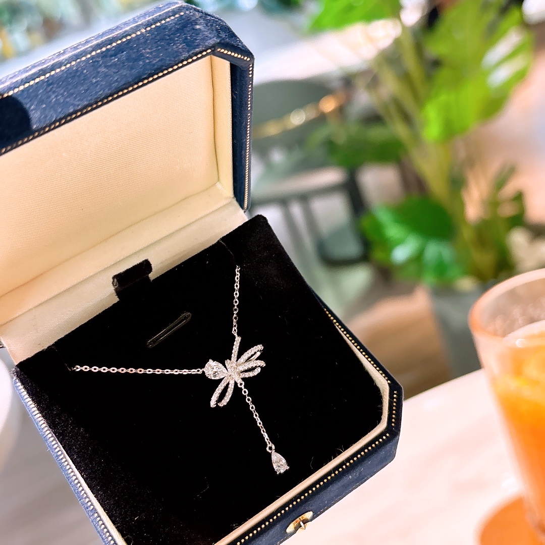 High Polish Silver Necklace Girly Spring Festival Silver