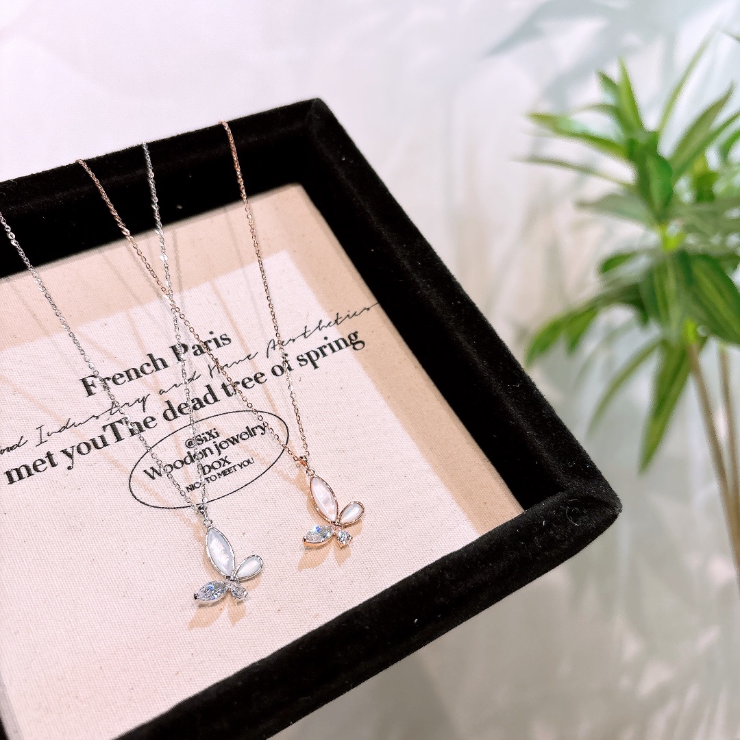 S925 Sterling Silver Necklace Precision Office Silver