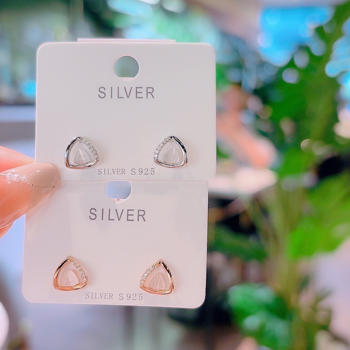 Feinsilber Ohrringe Vintage Standesamt Gold